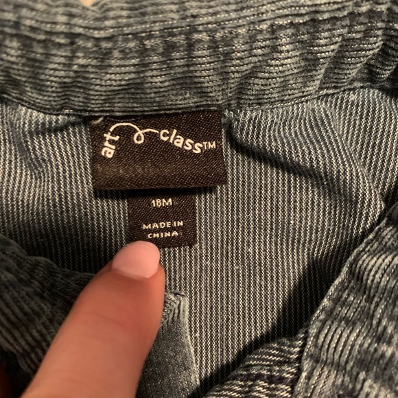 Art Class blue corduroy button down - Picture 10 of 10
